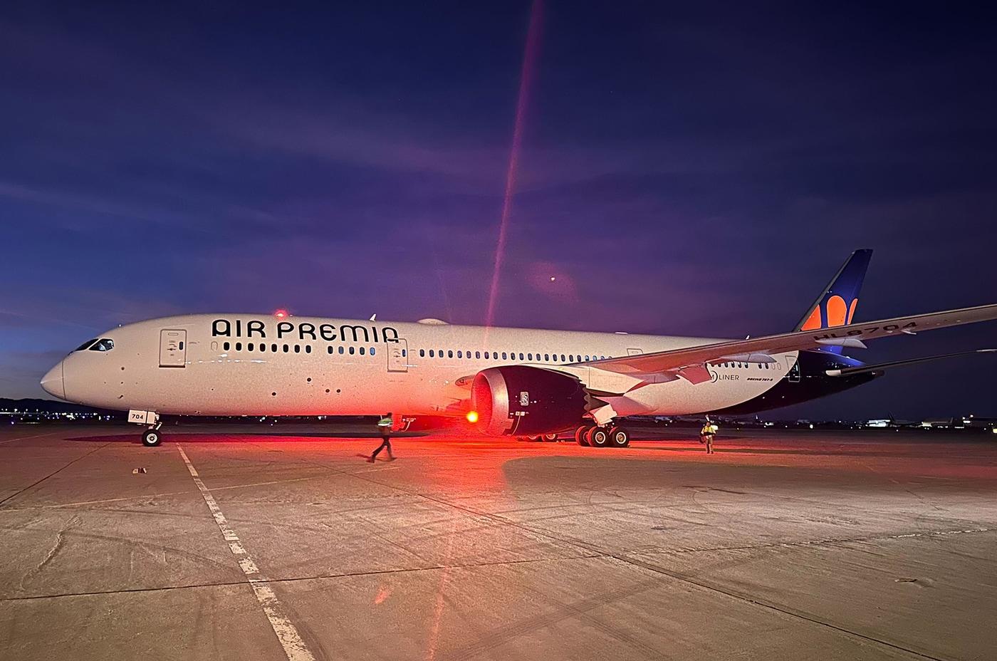 19일 도입된 에어프레미아의 9호기인 B787-9 모습(자료사진. 에어프레미아 제공). 2025.12.19.