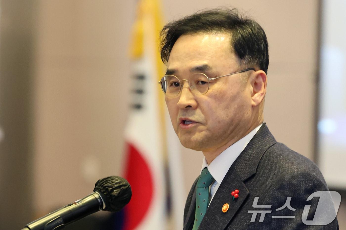 차정인 국가교육위원회 위원장이 23일 오후 서울 영등포구 여의도 FKI타워에서 열린 '취임 100일 기념 운영보고회'에서 기조발언을 하고 있다. 2025.12.23/뉴스1 ⓒ News1 황기선 기자