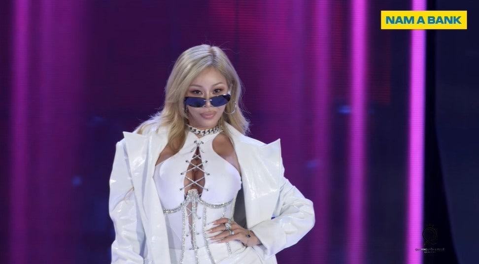 본문 이미지 - '미스 코스모 2025' 생중계 영상 캡처