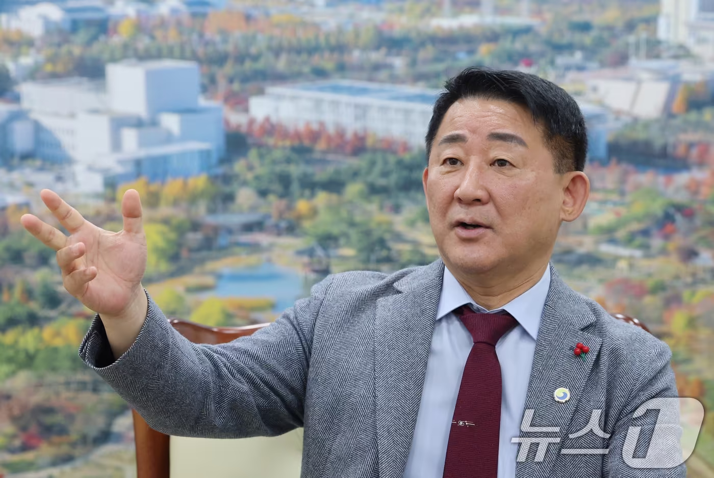 본문 이미지 - 서철모 대전 서구청장. 2025.12.23 ⓒ 뉴스1 김기태 기자