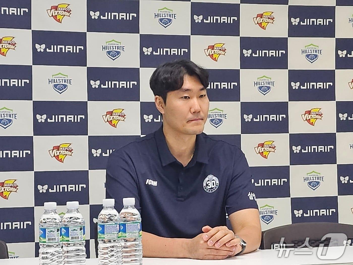 본문 이미지 - 고준용 삼성화재 감독대행. ⓒ News1