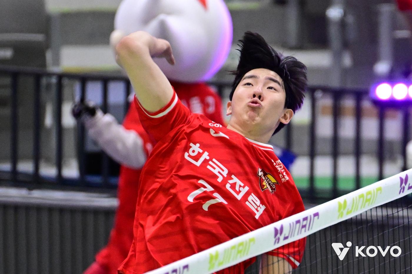 한국전력 윤하준. (KOVO 제공)