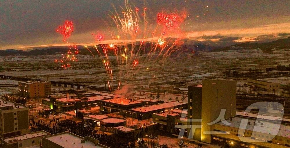 본문 이미지 - (평양 노동신문=뉴스1) = 북한 노동당 기관지 노동신문은 지난 23일 길주군 지방공업공장 준공식이 진행됐다고 24일 보도했다. [국내에서만 사용가능. 재배포 금지. DB 금지. For Use Only in the Republic of Korea. Redistribution Prohibited] rodongphoto@news1.kr