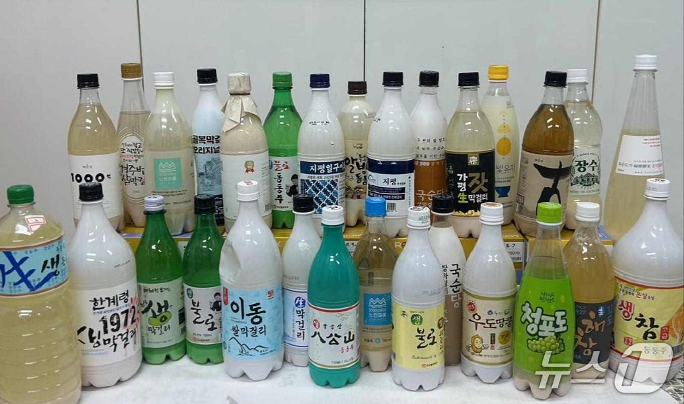 본문 이미지 - 대구에서 유통되는 막걸리.(대구시 제공, 재판매 및 DB 금지)