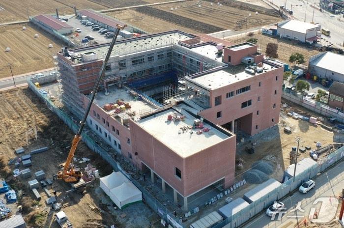 본문 이미지 - 보은군 온-누림 플랫폼(가칭) 조성 현장(보은군 제공. 재판매 및 DB금지) /뉴스1