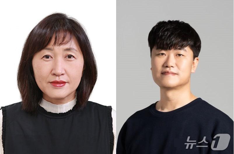 본문 이미지 - 현대차그룹 ICT 담당 진은숙 사장(왼쪽)과  류석문 현대오토에버 대표.(현대차그룹 제공)