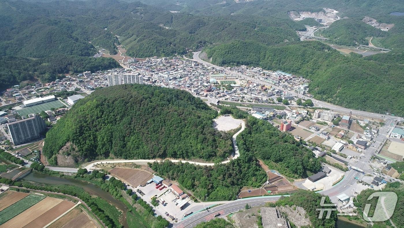 단양군 매포읍 매화공원 일원.(단양군 제공. 재판매 및 DB금지)/뉴스1 