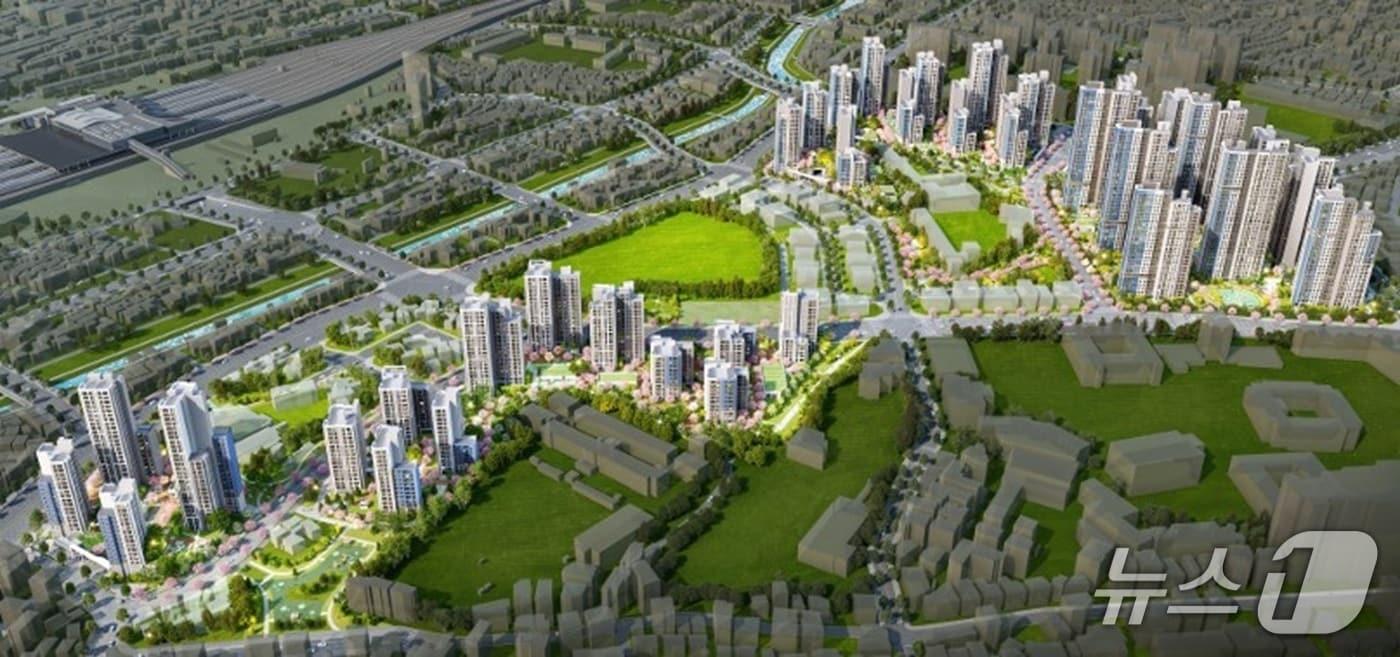 소제구역 주거환경개선사업 조감도 (대전시 제공) / 뉴스1