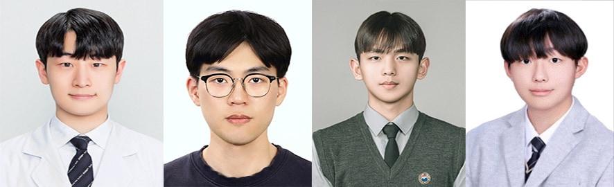 본문 이미지 - 2025년 대한민국 인재상을 수상한 김경훈(왼쪽부터), 김도현, 권태운, 성진후 학생. (울산시 제공. 재판매 및 DB 금지) /뉴스1