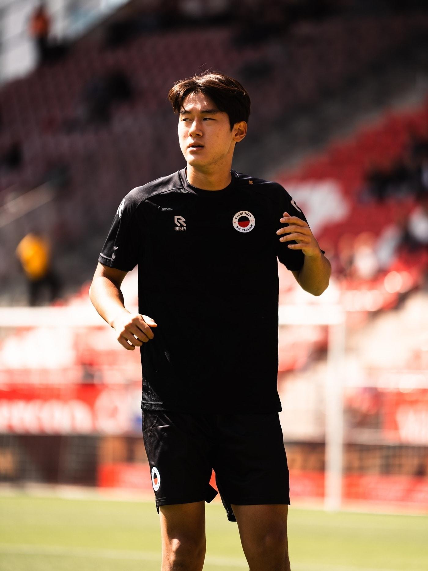 본문 이미지 - 엑셀시오르의 윤도영. (엑셀시오르 페이스북 캡처)