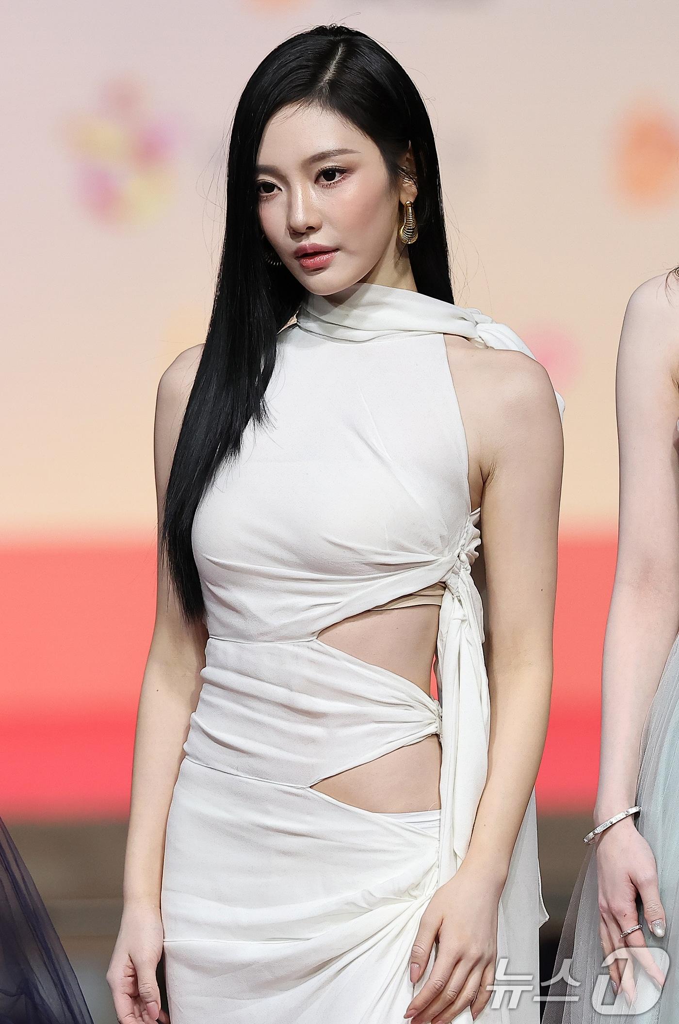 본문 이미지 - 걸그룹 에스파의 닝닝 2025.12.25/뉴스1 ⓒ News1 김진환 기자