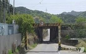 본문 이미지 - 구미 장흥마을 철길 굴다리(구미시 제공. 재판매 및 DB금지)/뉴스1