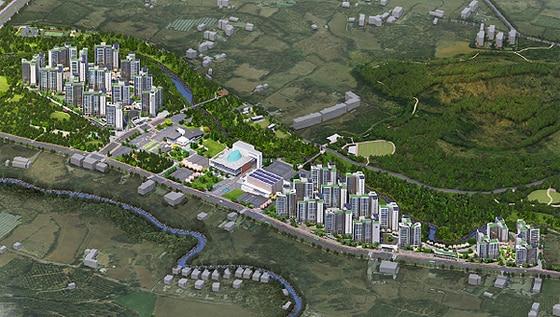 본문 이미지 - 오등봉도시공원 민간특례사업 조감도./뉴스1 