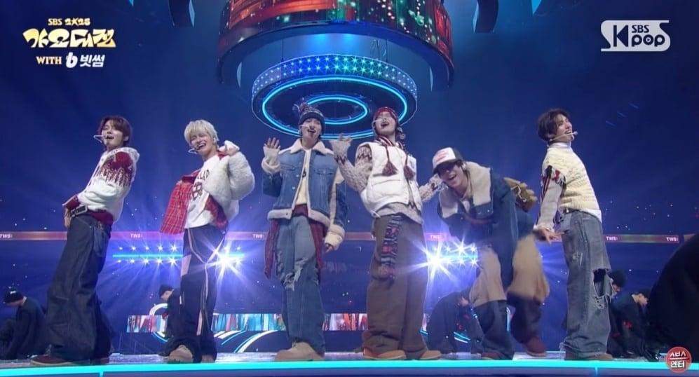 본문 이미지 - '2025 SBS 가요대전' 방송 화면 캡처