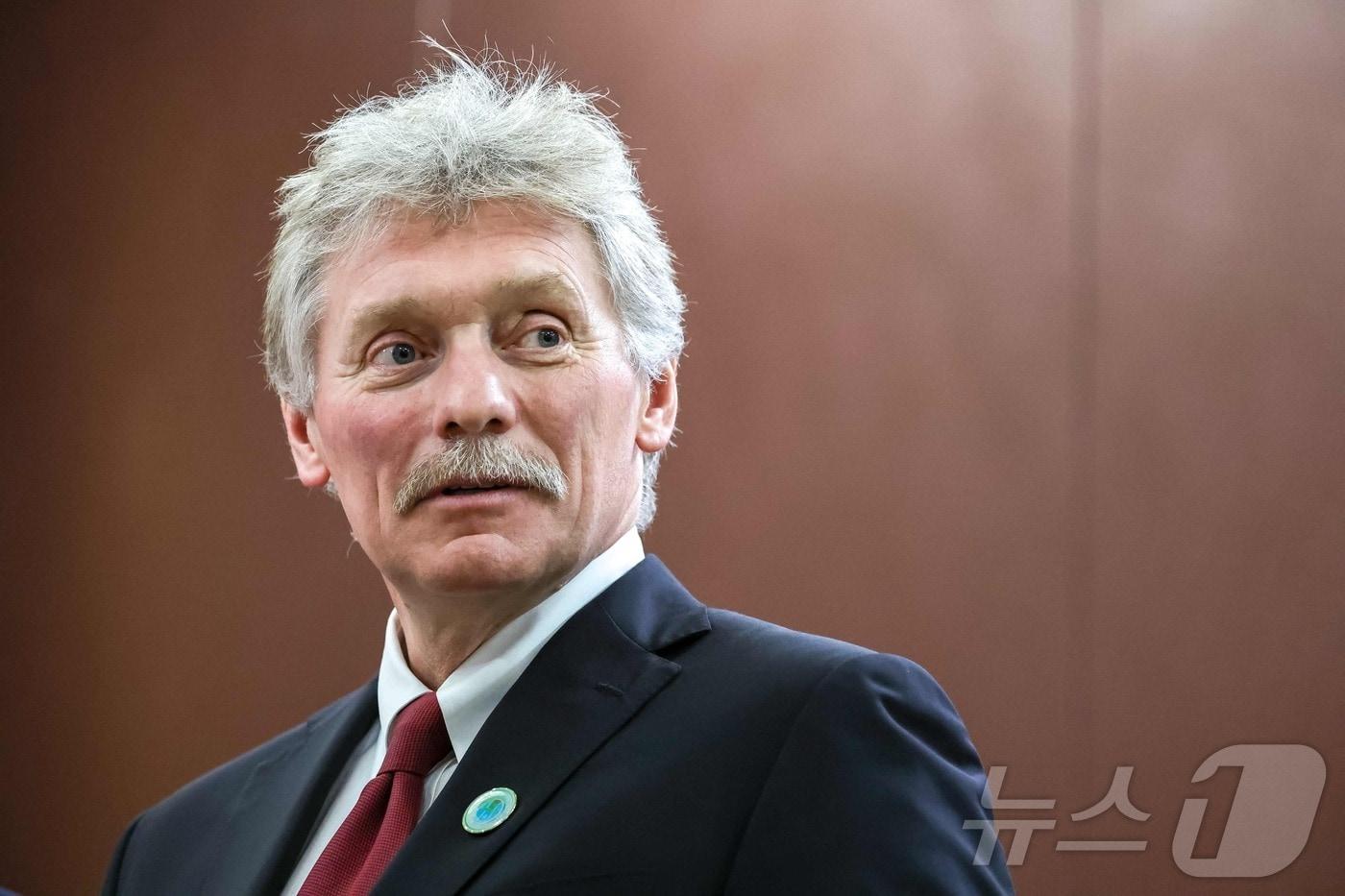 드미트리 페스코프 러시아 크렘린궁 대변인. 2025.12.12. ⓒ AFP=뉴스1 ⓒ News1 이정환 기자