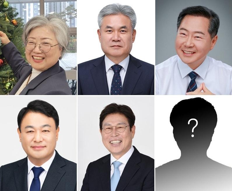 본문 이미지 - 세종교육감 후보로 거론되는 강미애 세종미래교육연구소 대표, 안광식 더민주세종혁신회의 공동대표, 원성수 전 국립공주대 총장, 임전수 세종교육연구원장 , 유우석 전 해밀초 교장. (왼쪽 위부터 시계 방향으로)/뉴스1