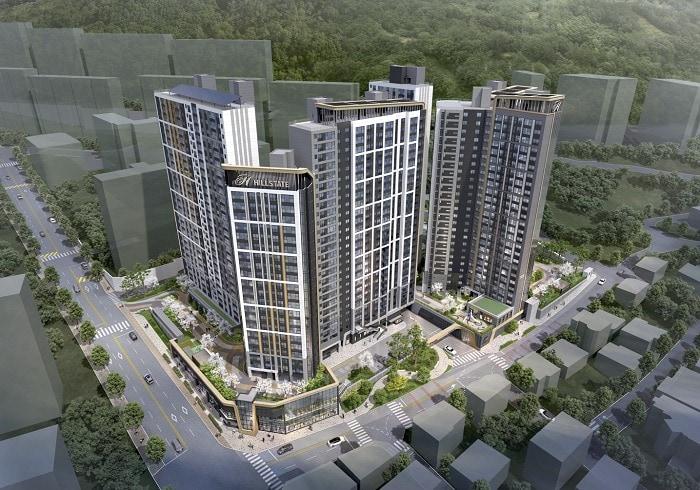 본문 이미지 - 양산 힐스테이트 물금센트럴 조감도.뉴스1 ⓒ News1