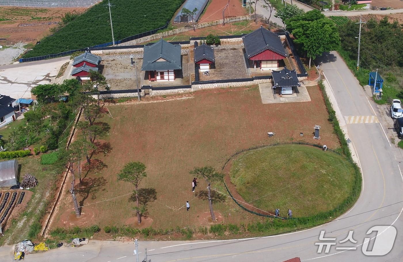 '고창 남당회맹지(高敞 南塘會盟址)'가 전북도의 문화유산위원회 심의를 통과해 26일부터 30일간 전북 기념물로 지정 예고됐다.(고창군제공. 재판매 및 DB금지)2025.12.26/뉴스1