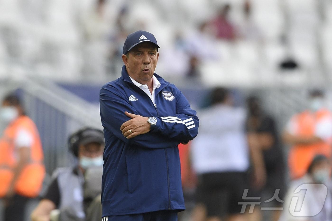 보르도 사령탑 시절의 故 장 루이 가세 감독. ⓒ AFP=뉴스1