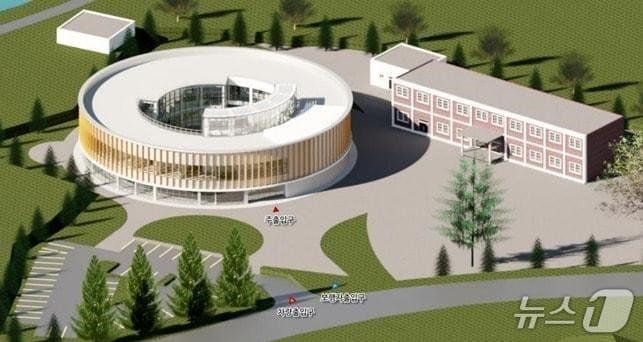 본문 이미지 - 보은 국립등산학교 조감도(보은군 제공. 재판매 및 DB금지) /뉴스1 