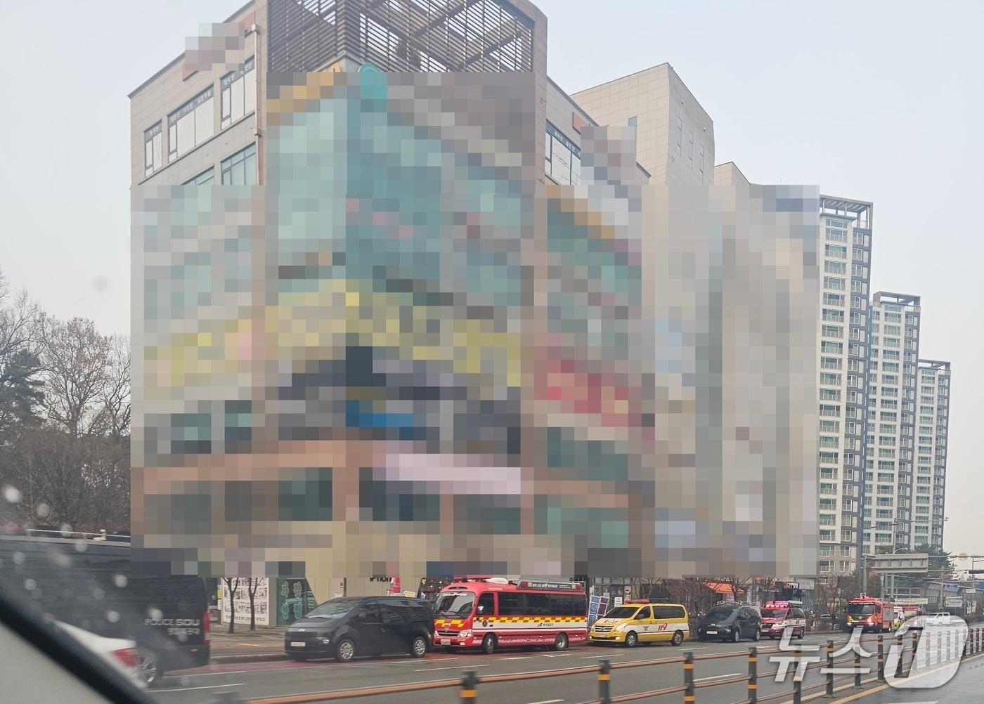 본문 이미지 -  방화·테러 위협 암시 병원(독자 제공. 재판매 및 DB금지)./뉴스1