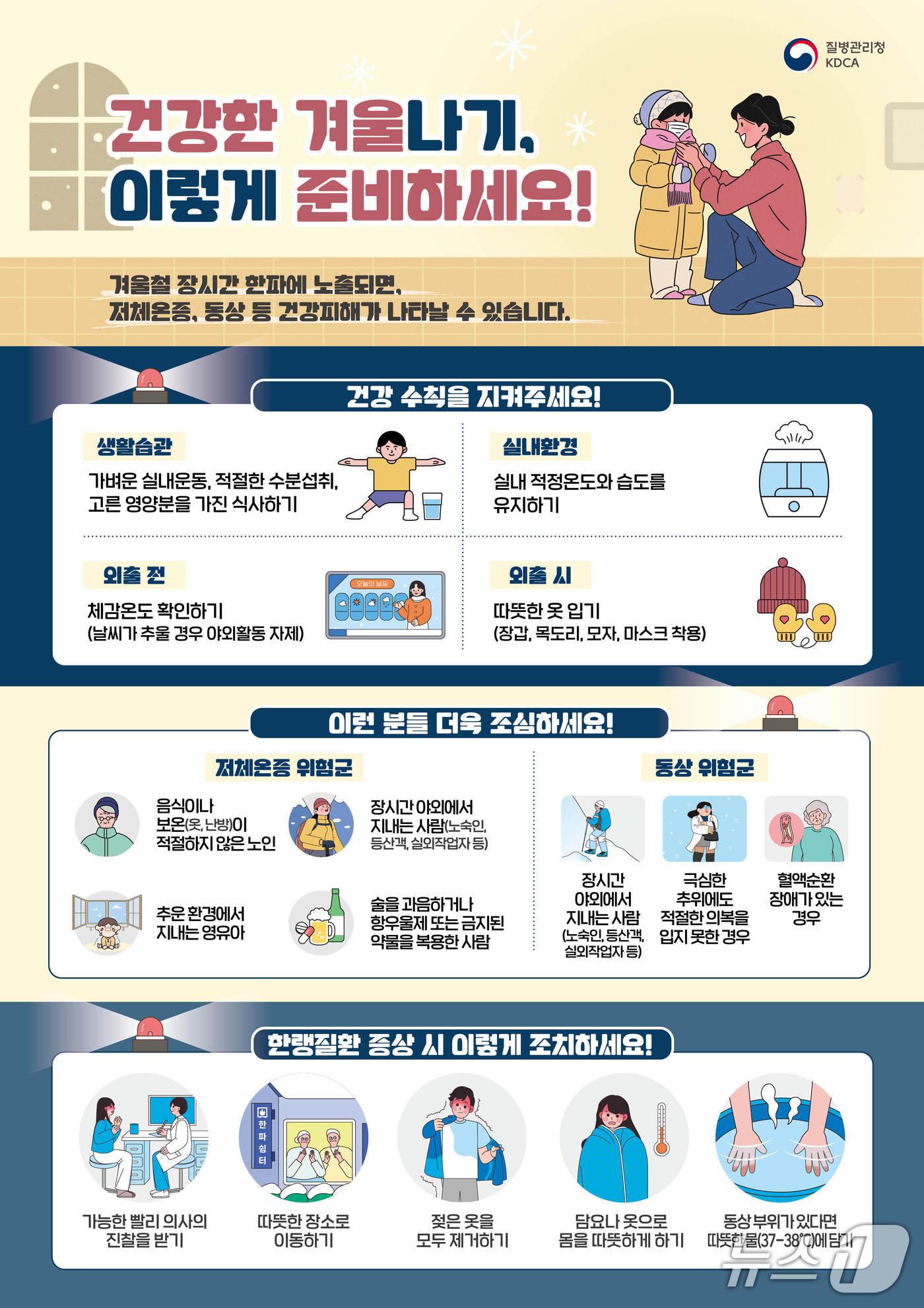 본문 이미지 - 건강한 겨울나기 포스터.(전남도 제공. 재판매 및 DB금지) 2025.12.29/뉴스1