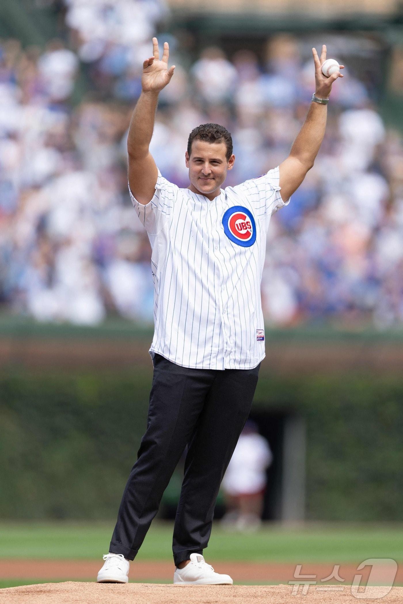 본문 이미지 - 은퇴한 앤서니 리조가 내년 WBC에 참가할 가능성이 제기됐다. ⓒ AFP=뉴스1