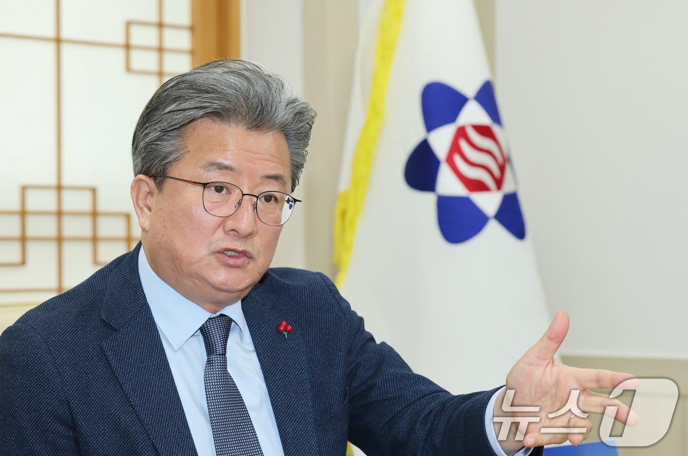 본문 이미지 - 정용래 대전 유성구청장.ⓒ 뉴스1 김기태 기자