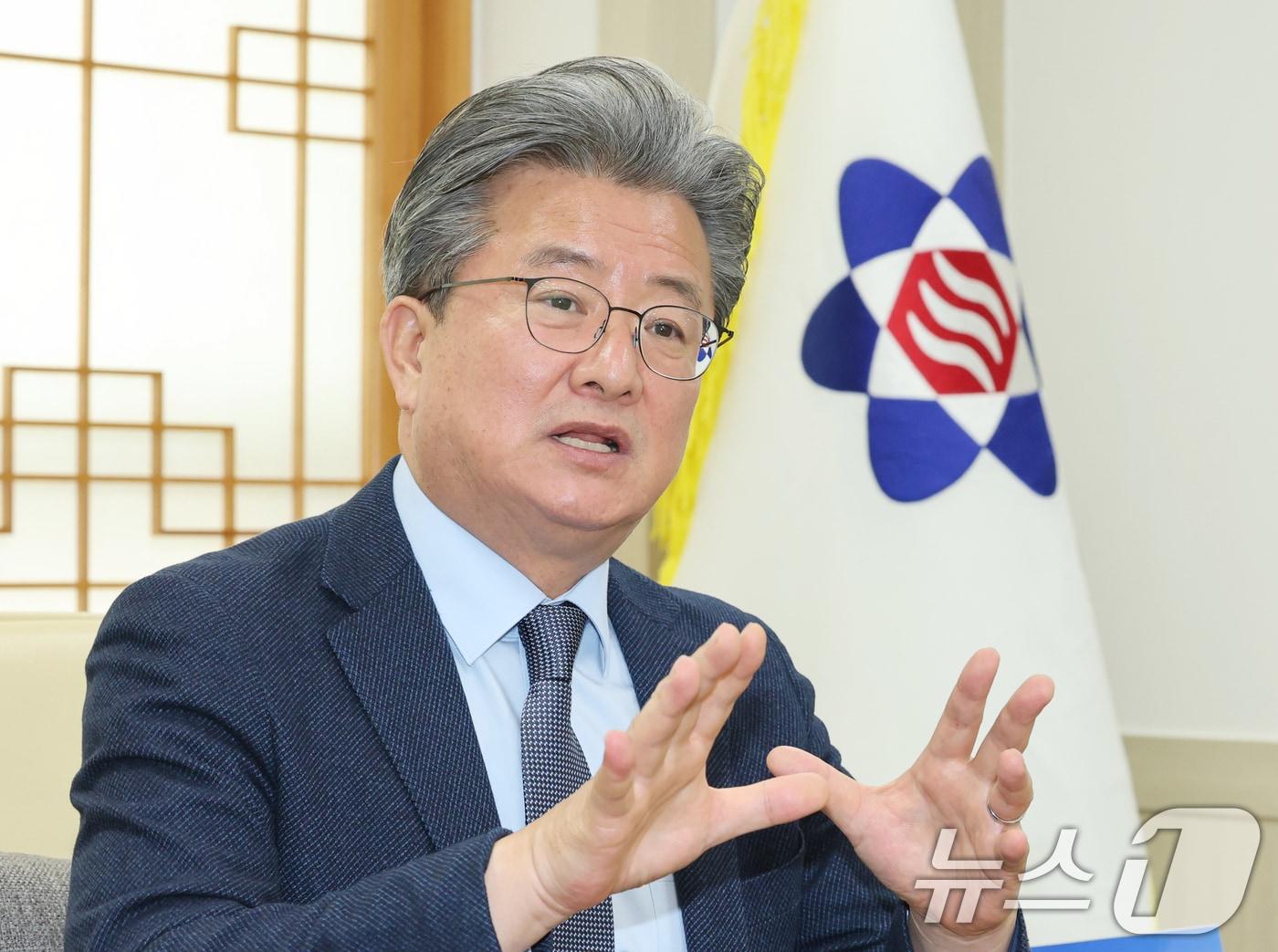 본문 이미지 - 정용래 유성구청장ⓒ 뉴스1 김기태 기자