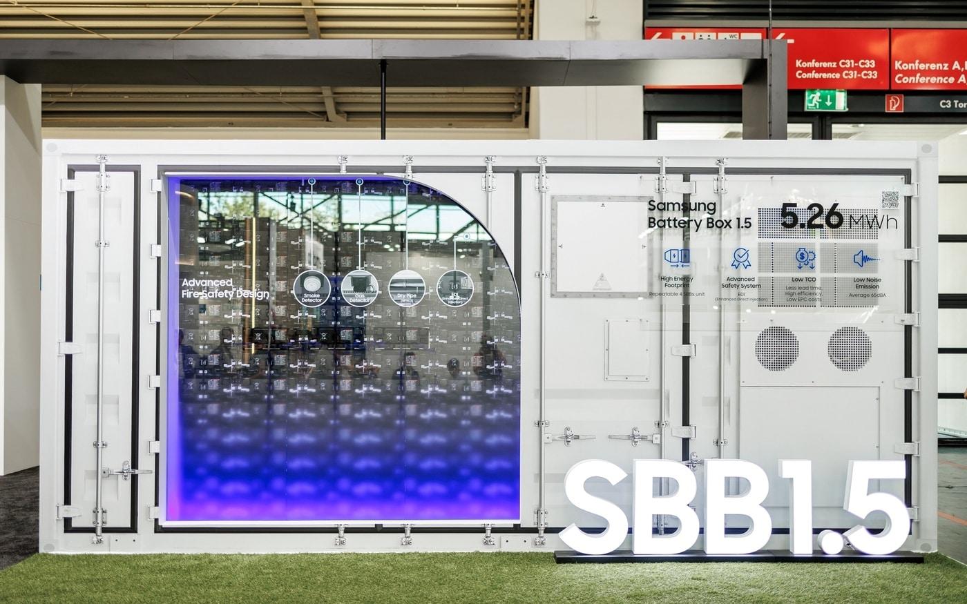 2025 대한민국 기술대상에서 산업통상부 장관상을 수상한 삼성SDI의 일체형 에너지저장장치&#40;ESS&#41; 설루션 &#39;SBB&#39;&#40;Samsung Battery Box&#41;의 모습&#40;자료사진. 삼성SDI 제공&#41;. 2025.12.03.