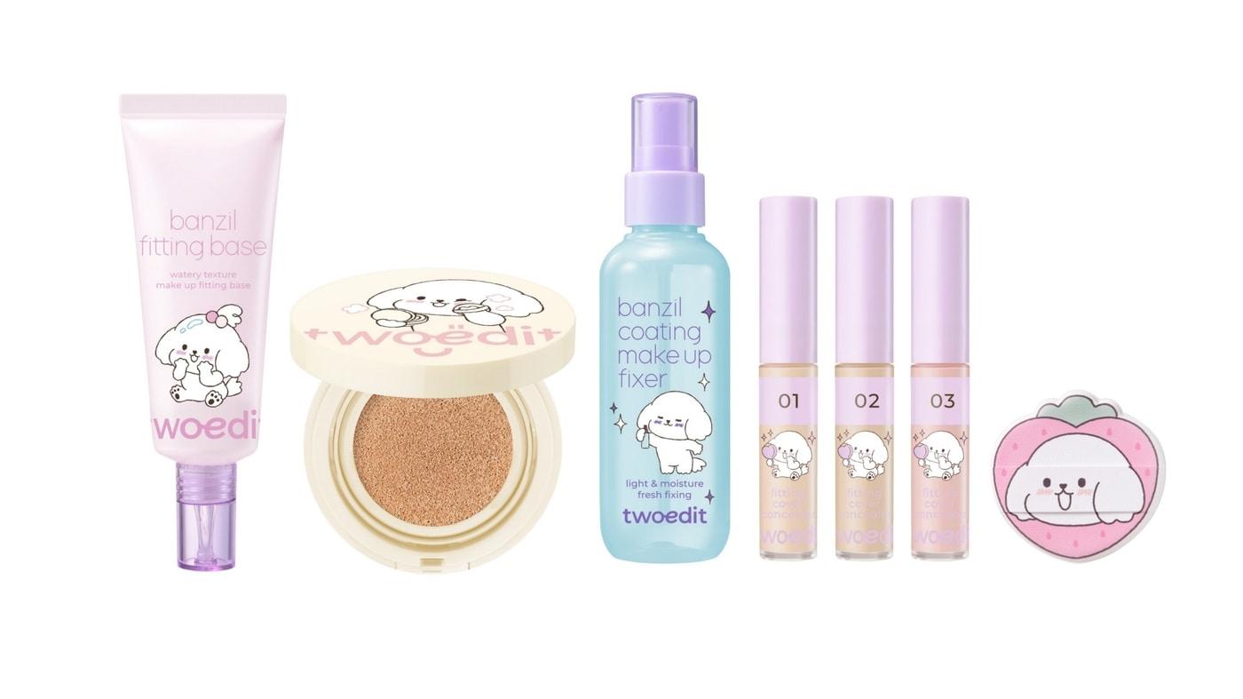 투에딧&#40;twoedit&#41;은 인기 캐릭터 세숑&#40;SECHON&#41;과 협업해 잘파세대의 취향을 반영한 신제품 5종을 출시하며 제품 라인업을 확장했다.&#40;투에딧제공&#41;