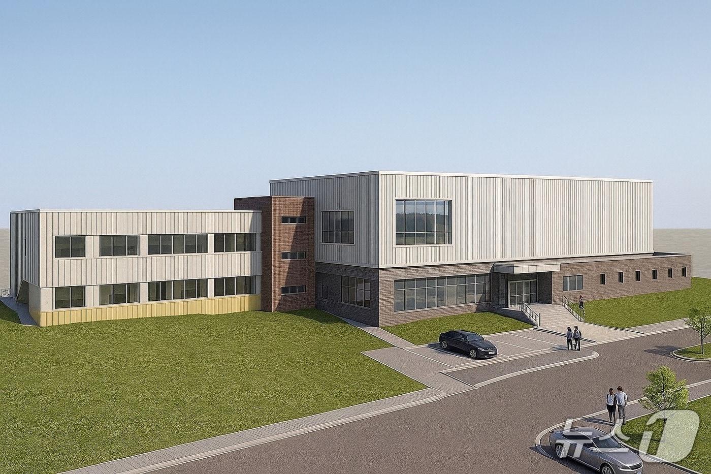 경북 구미시 선산읍에 건립될 푸드테크 연구지원센터 조감도/뉴스1