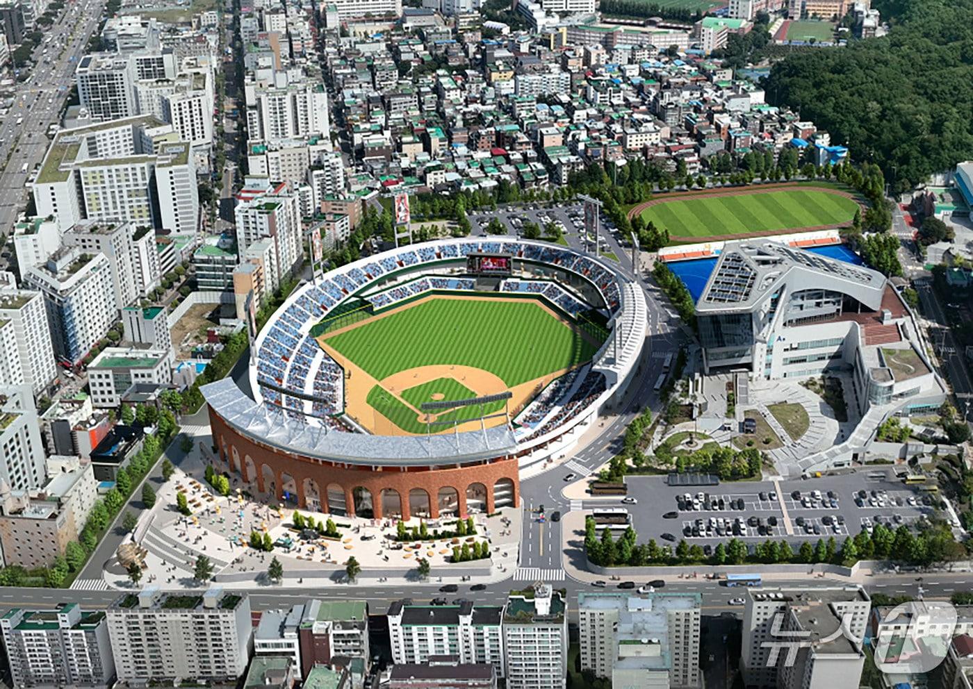 성남시 야구전용구장 조감도.&#40;성남시 제공. 재판매 및 DB금지&#41;/뉴스1