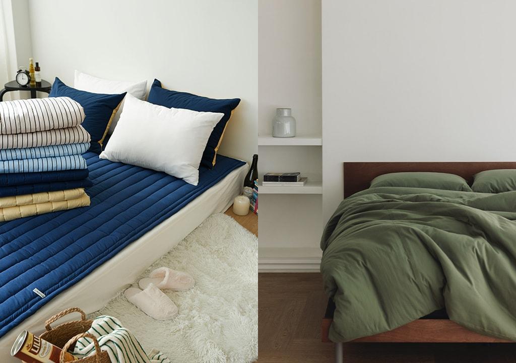 본문 이미지 - 3일 29CM에 따르면 11월 한 달간&#40;11월 1~30일&#41; 판매 데이터를 분석한 결과 차렵이불·이불솜, 침대커버·보온매트 등 침구류 거래액은 전년 동기 대비 60% 이상 증가했다.&#40;29CM제공&#41;