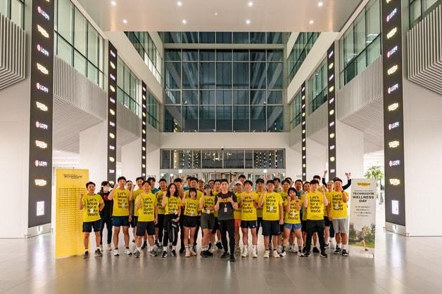 본문 이미지 - LG전자 임직원 대상 테크노짐 러닝 클래스 현장 / 사진=