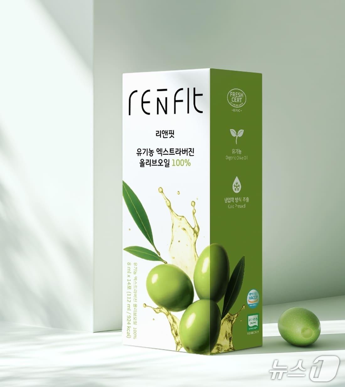 본문 이미지 - 그래디언트의 프리미엄 이너뷰티 브랜드 리앤핏&#40;reNfit&#41;의 신제품 &#39;유기농 엑스트라버진 올리브오일 100%&#39;&#40;그래디언트 제공&#41;