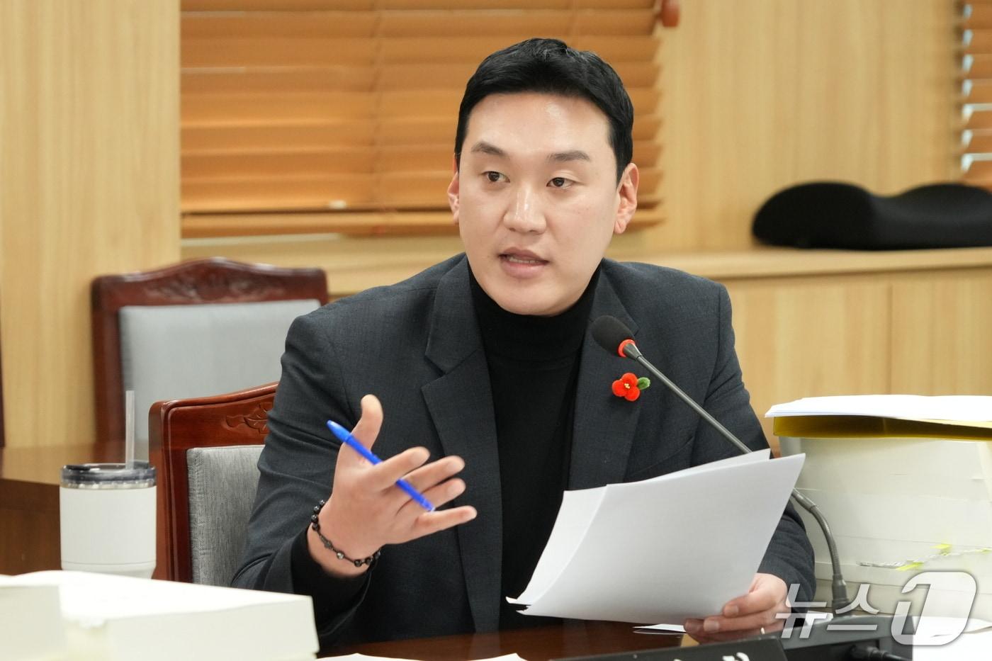 김기환 제주특별자치도의회 의원(더불어민주당·제주시 이도2동 갑).(제주특별자치도의회 제공, 재판매 및 DB 금지)