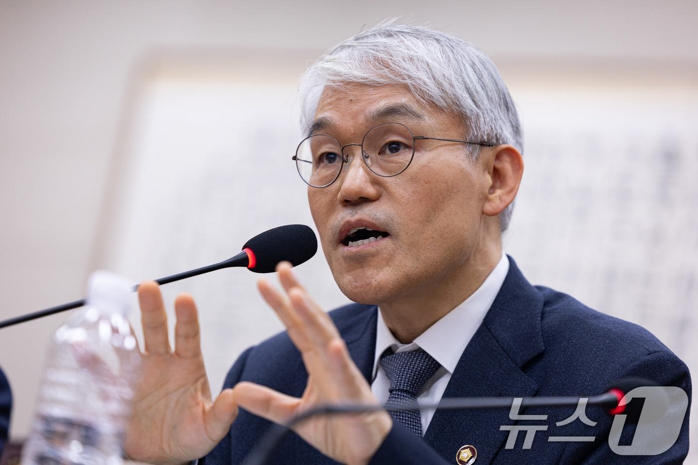 천대엽 법원행정처장./뉴스1 ⓒ News1 유승관 기자