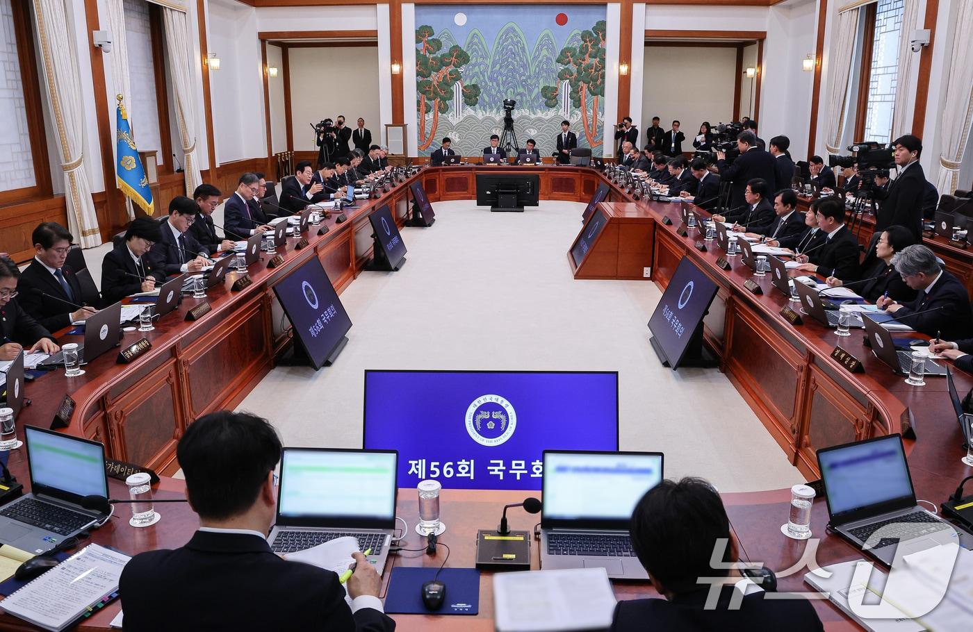 이재명 대통령이 30일 청와대에서 열린 국무회의에서 발언하고 있다. 2025.12.30/뉴스1 ⓒ News1 허경 기자