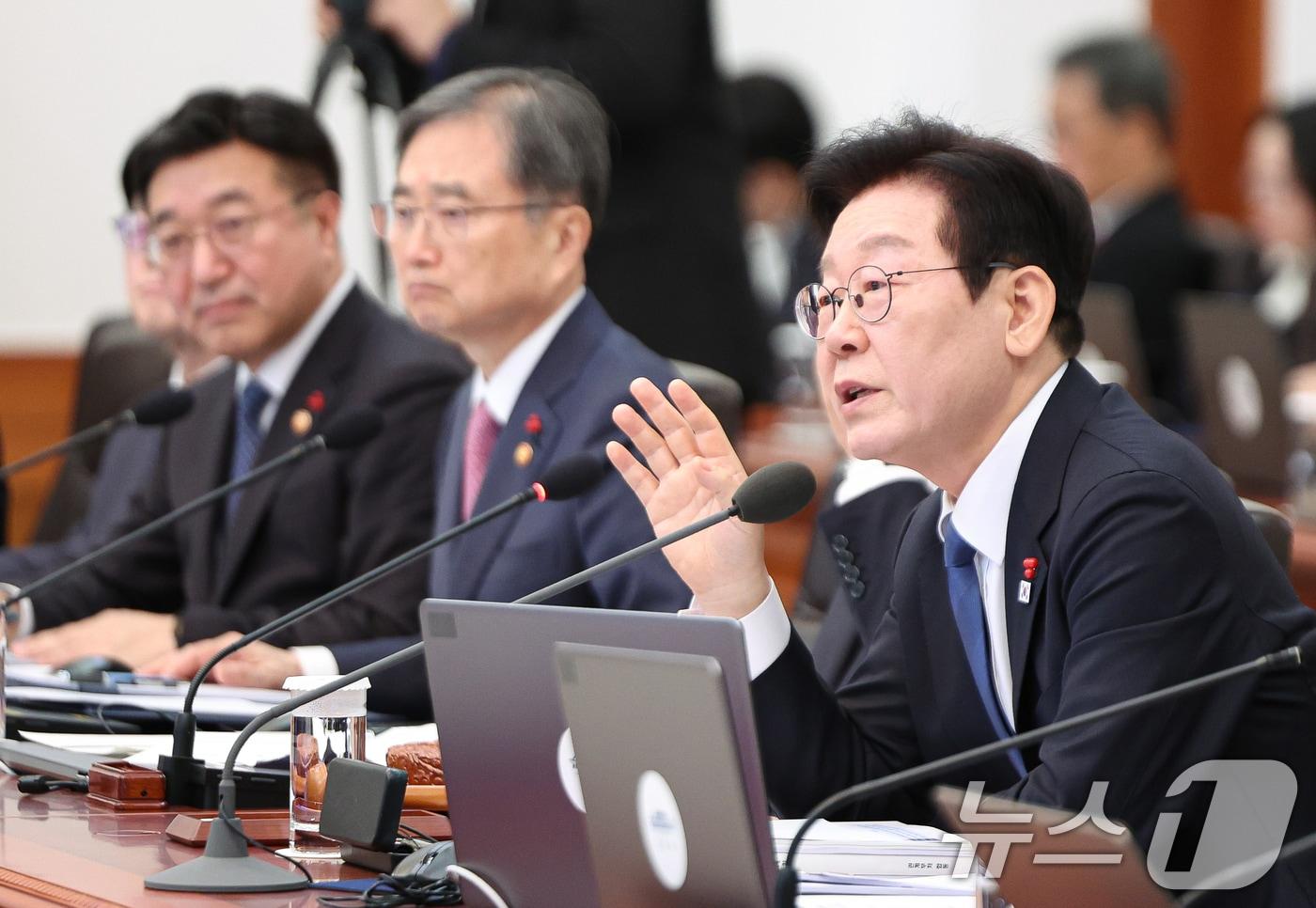 이재명 대통령이 30일 청와대에서 열린 국무회의에서 발언하고 있다. 2025.12.30/뉴스1 ⓒ News1 허경 기자