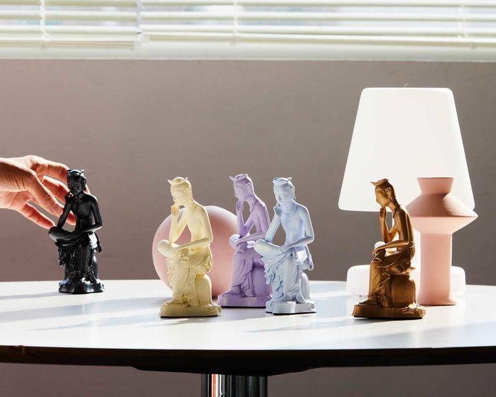 본문 이미지 - '반가사유상' 미니어처(국립박물관문화재단 제공)