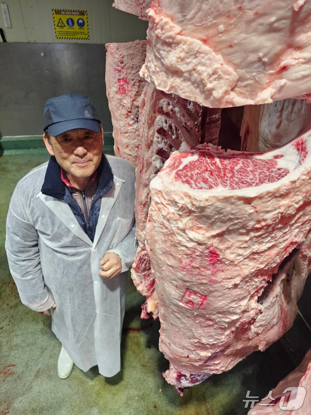 본문 이미지 - 변철희 조합원(제주축협 제공. 재판매 및 DB금지)/뉴스1 