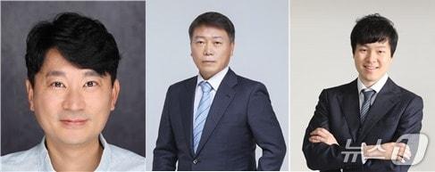 본문 이미지 - 왼쪽부터 유형석·서종원·정해준 교수. (한양대 제공)