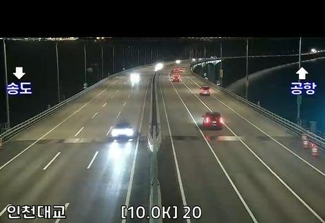 본문 이미지 - 인천대교 (도시교통정보센터 CCTV 갈무리.재판매 및 DB금지)