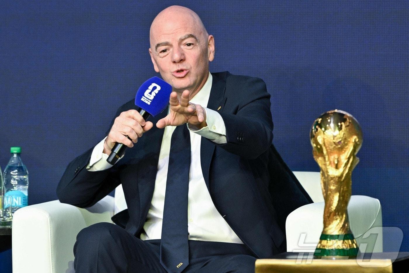 잔니 인판티노 FIFA 회장ⓒ AFP=뉴스1