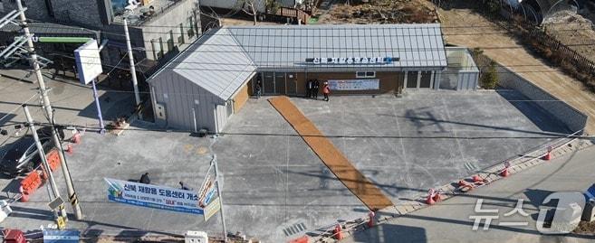 본문 이미지 - 강원 춘천 신북재활용도움센터 전경.(춘천시 제공, 재판매 및 DB금지)