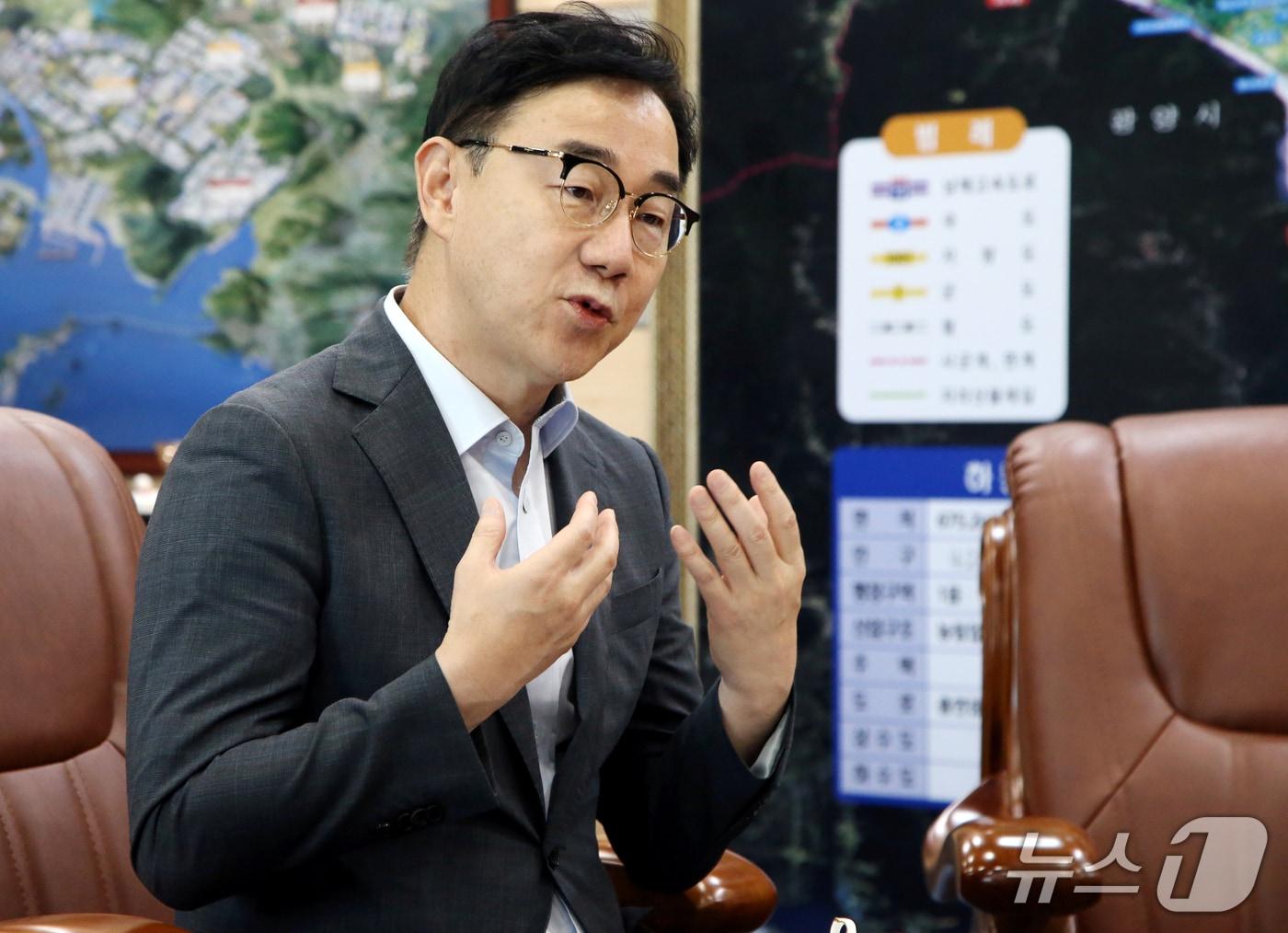 본문 이미지 - 하승철 하동군수.(하동군 제공. 재판매 및 DB금지)