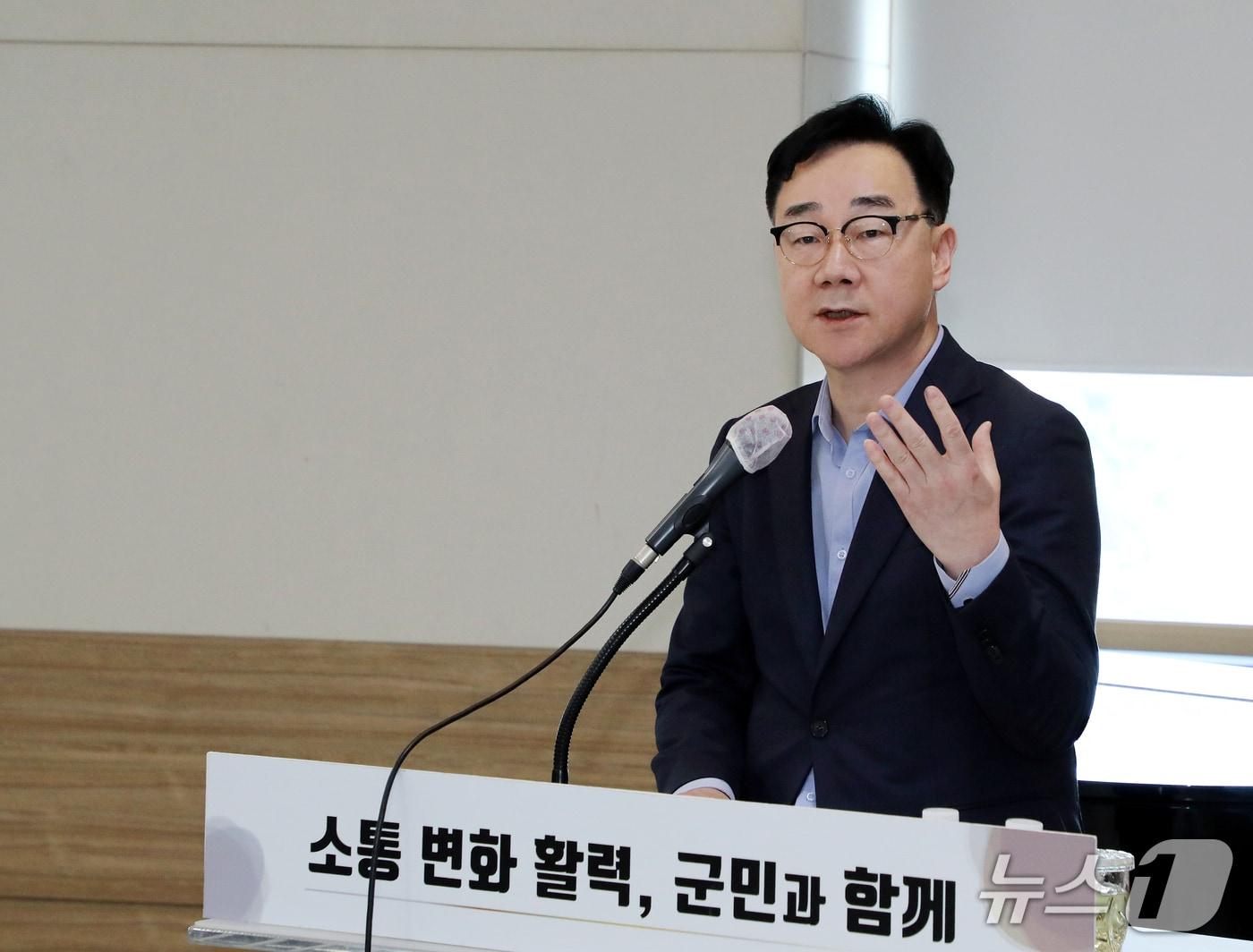 본문 이미지 - 하승철 하동군수.(하동군 제공. 재판매 및 DB금지)