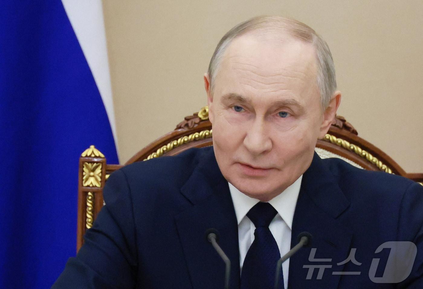 블라디미르 푸틴 러시아 대통령 ⓒ 로이터=뉴스1