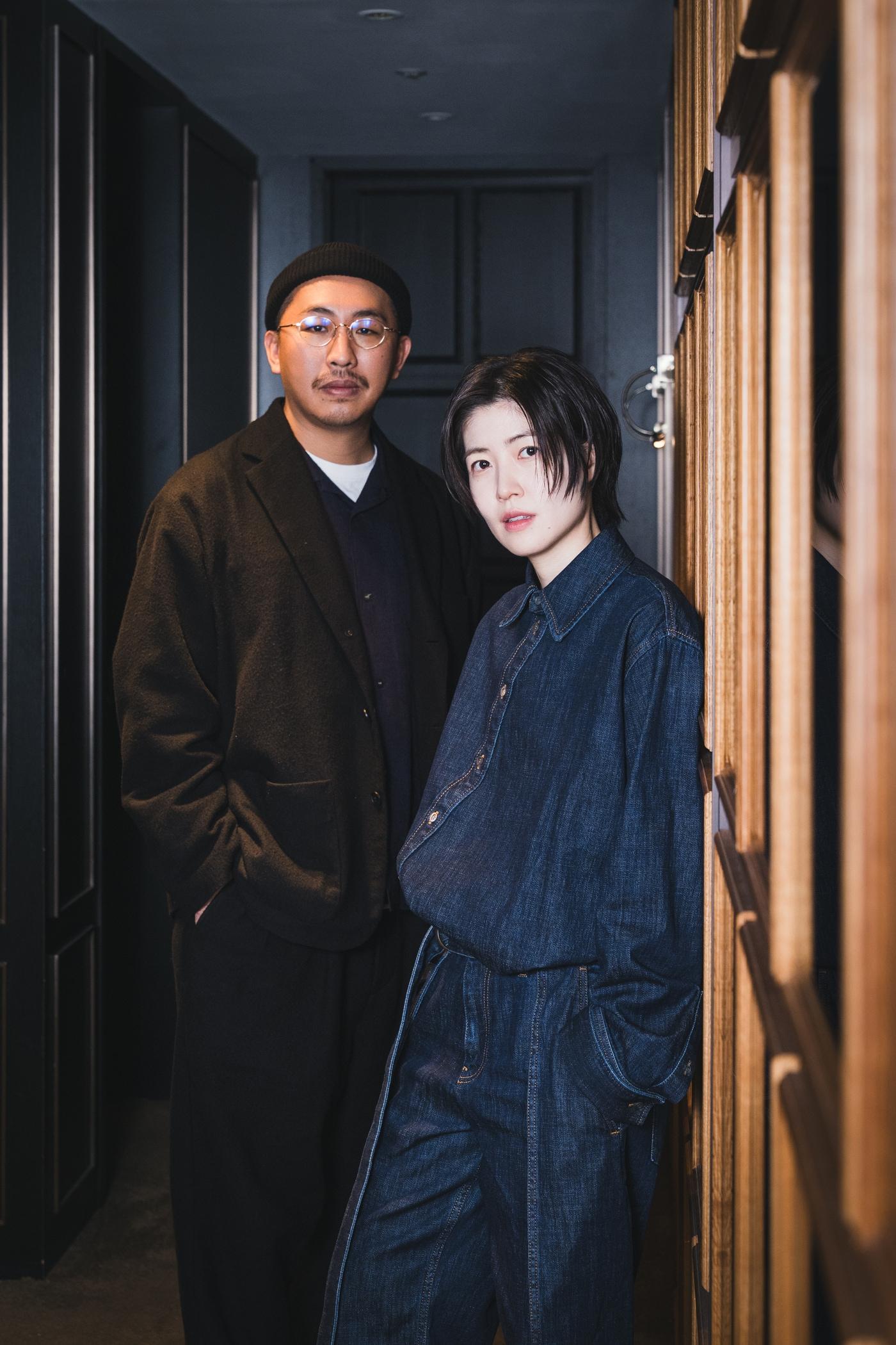 본문 이미지 - 미야케 쇼 감독&#40;왼쪽&#41;과 심은경&#40;엣나인필름 제공&#41;